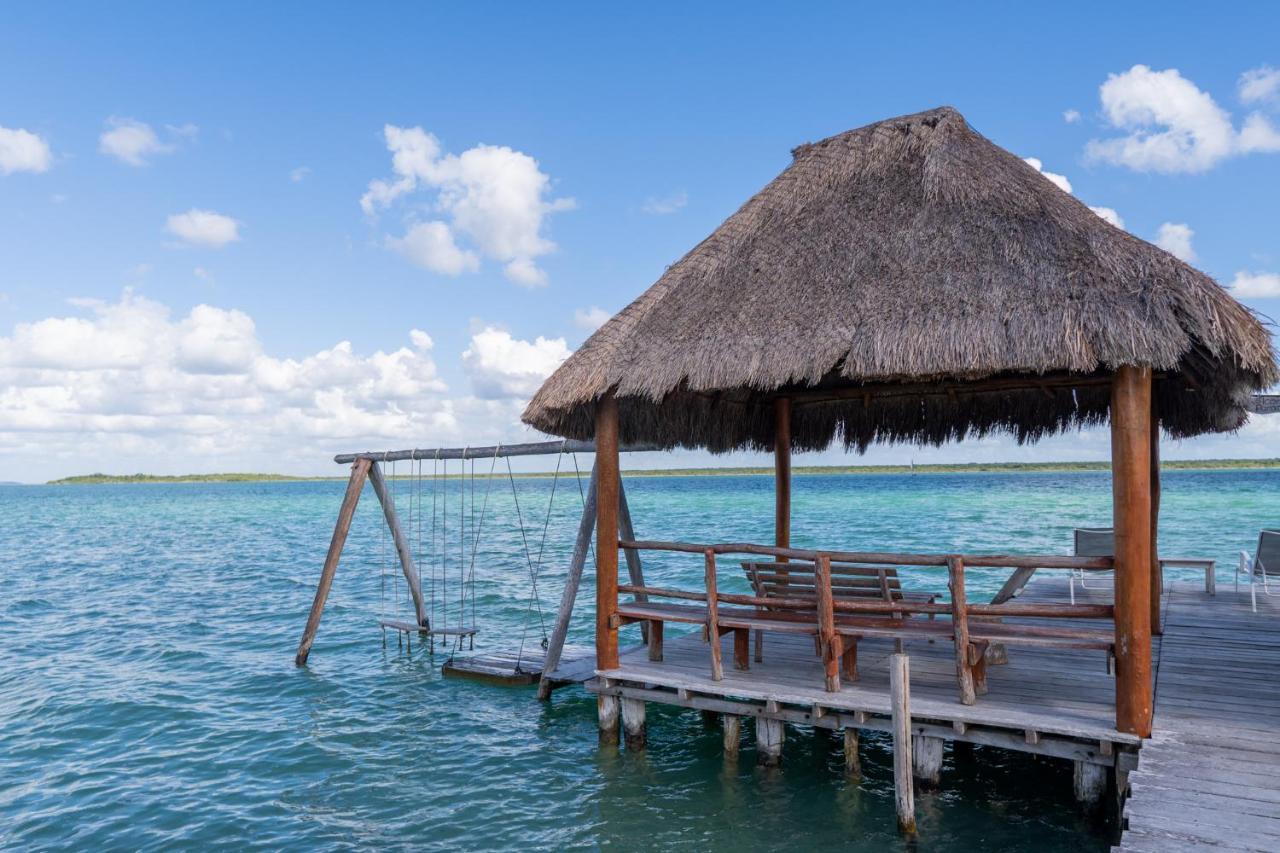 Exclusive Palafito @ Bacalar Lagoon Front Dış mekan fotoğraf